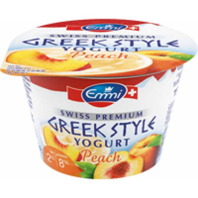 Emmi Peach Greek Fruit Yoghurt 150g