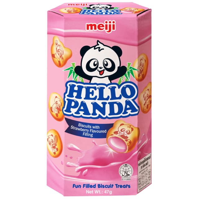 Hello Panda Strawberry 47g