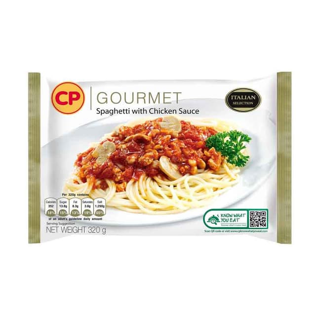 CP Spaghetti with Chicken Sauce 320g