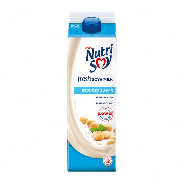 Nutrisoy High Calcium Reduced Sugar Soya Milk 946ml