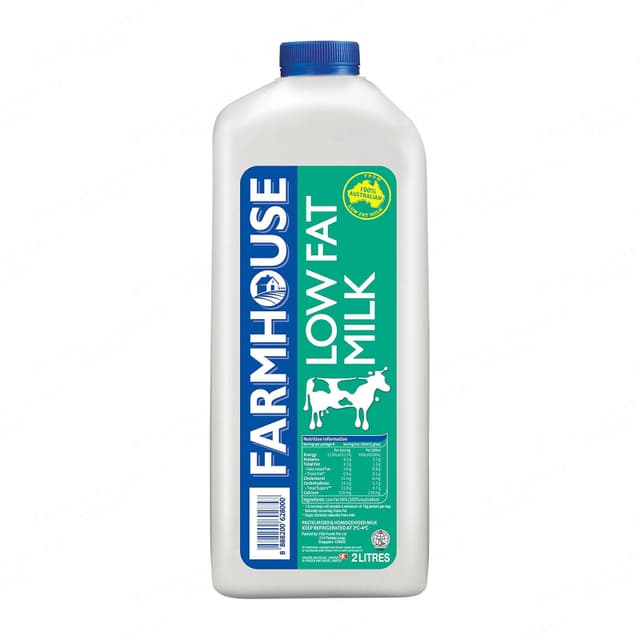 Farmhouse Low Fat Milk 2L