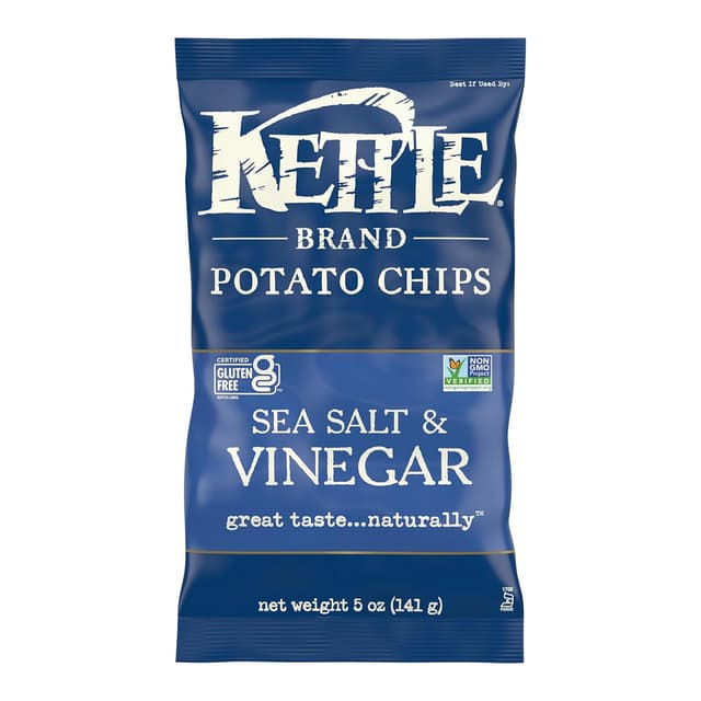 Kettle Sea Salt & Vinegar Potato Chip 141g