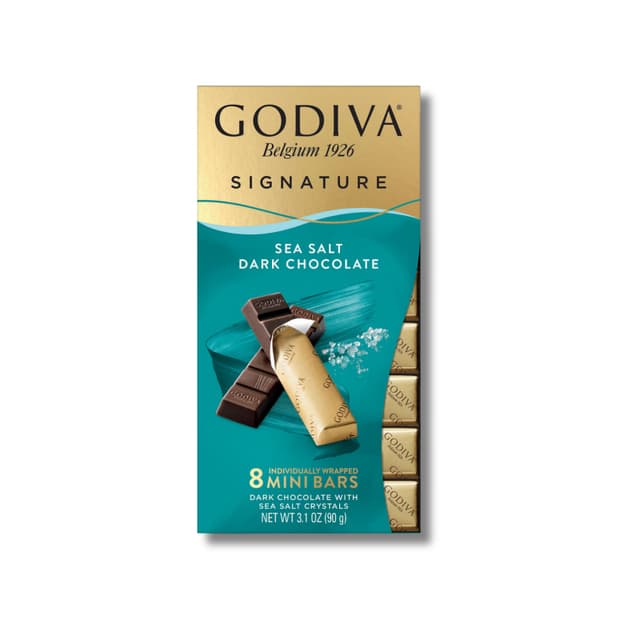 Godiva Signature Mini Sea Salt Dark 90g