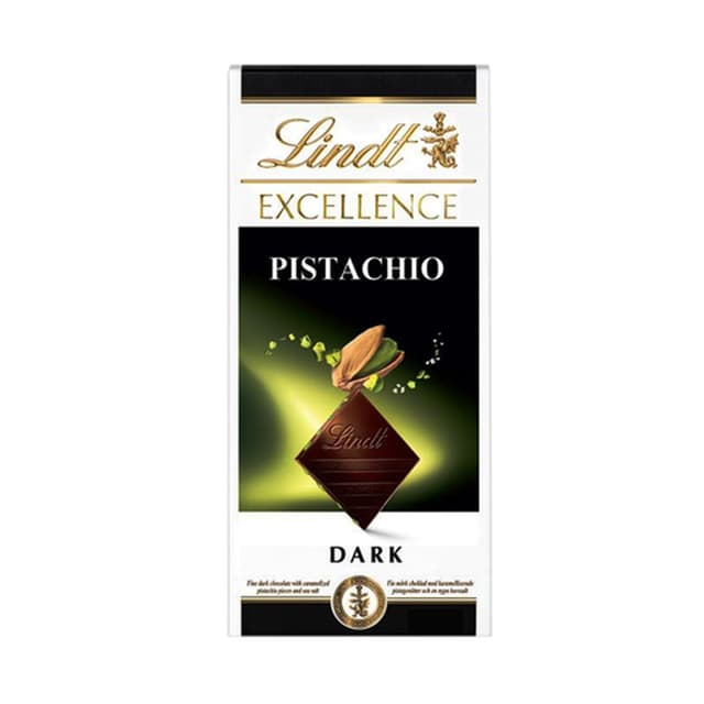 Lindt Excellence Dark Pistachio 100g