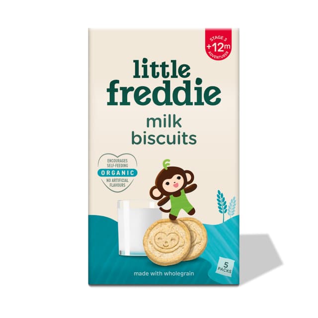 Little Freddie Organic Milk Biscuit 100g