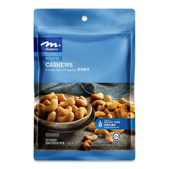 Meadows Roasted Cashews 150g