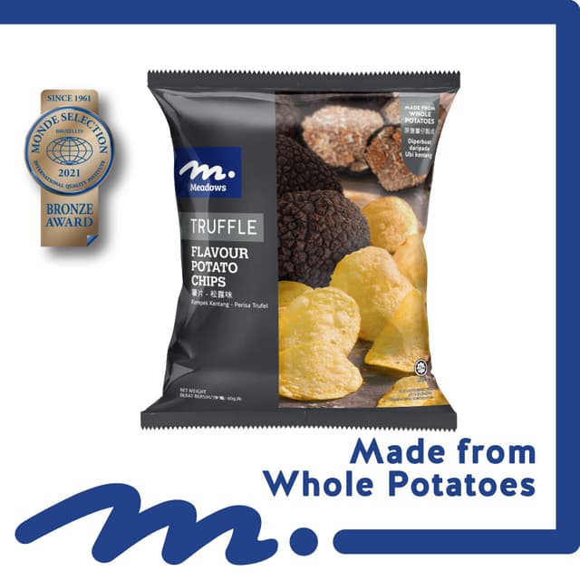 Meadows Potato Chips Truffle 60g