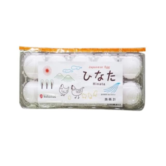 Hinata Cage Eggs 10s 520g