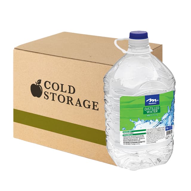 Meadows Distilled Water 4 x 5.5L