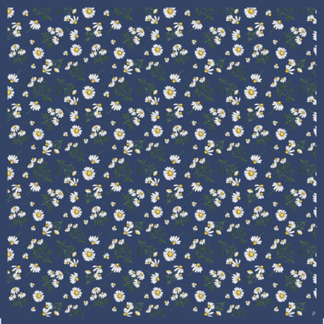 Slipcover Dunicel 84 x 84cm Daisy Blue