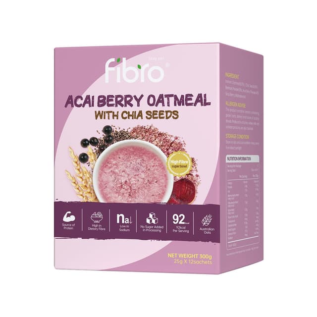 Fibro Acai Berry Cseeds 300g