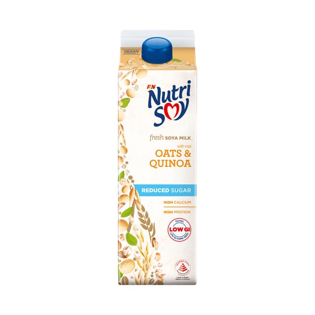 Nutrisoy Oat & Quinoa Soya Milk 946ml