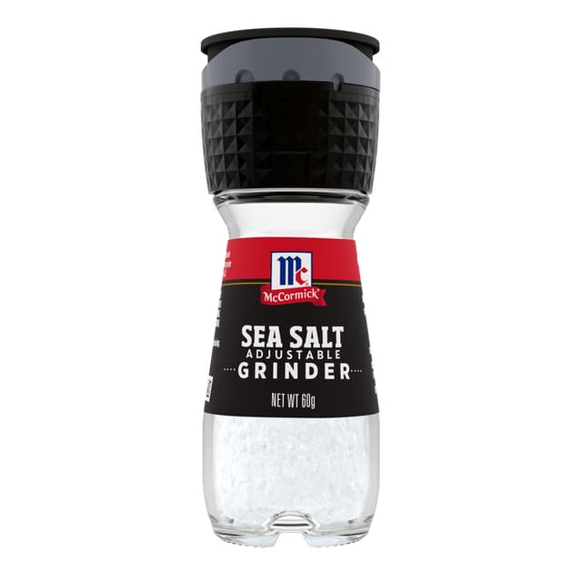 McCormick Sea Salt Grinder, 60g