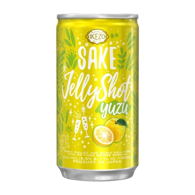 Ozeki Ikezo Sparkling Jelly Sake Yuzu 180ml