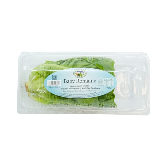 Genting Garden Baby Romaine Lettuce In Clam Malaysia 150g