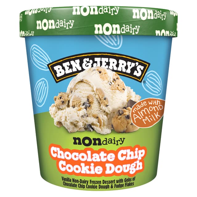 Ben & Jerry's Non Dairy Chocolate Chip Cookie Dough 458ml