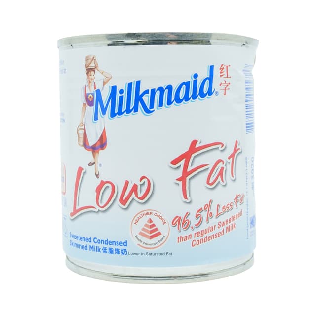 Milkmaid Sweetened Condensed Skimmed Milk Low Fat, 392g