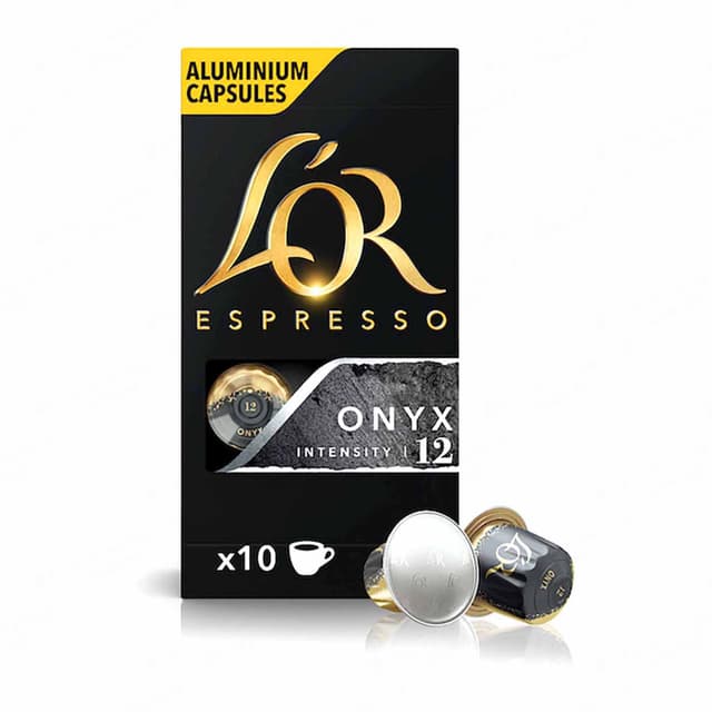 L'Or Espresso Onyx Capsule 10s X 52g
