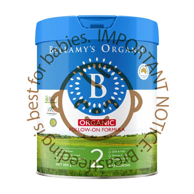 Bellamy's Organic Follow On Formula Step 2 900g