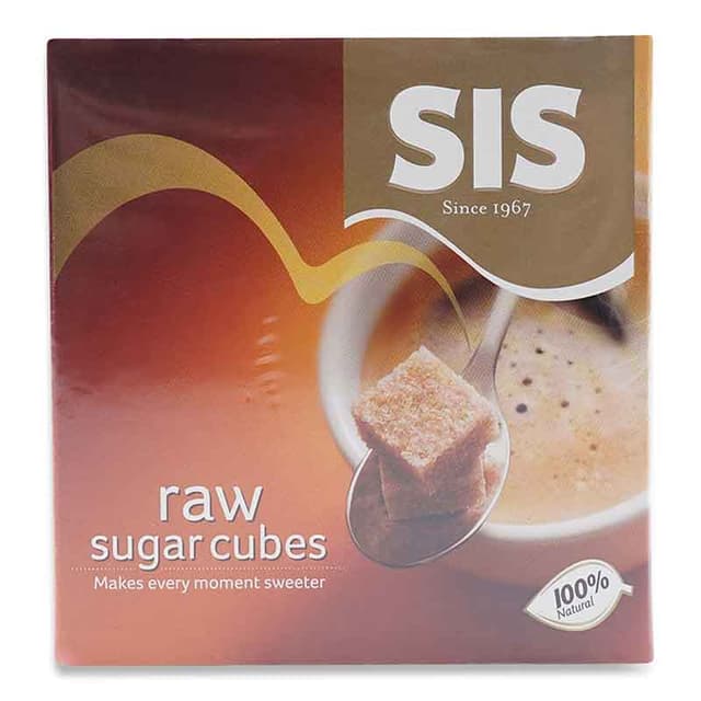 Sis Raw Sugar Cubes 454g