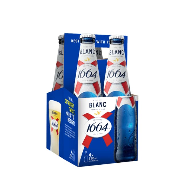 Kronenbourg Blanc Bottle 4 x 330ml