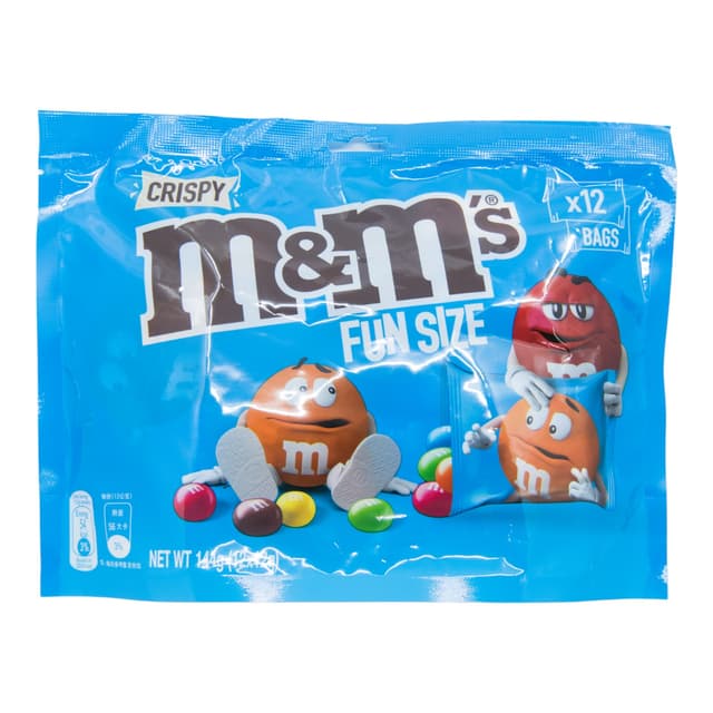M&M's Crispy Funsize, 144g
