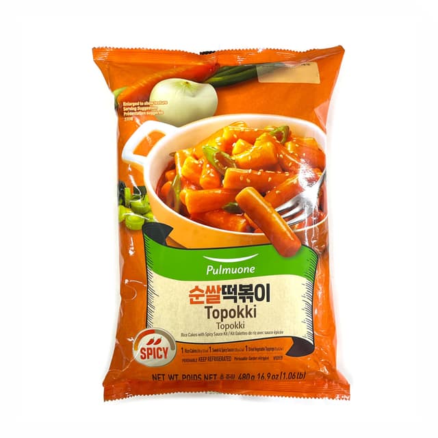 Pulmuone Rice Cake W Sweet & Spicy Sauce 480g
