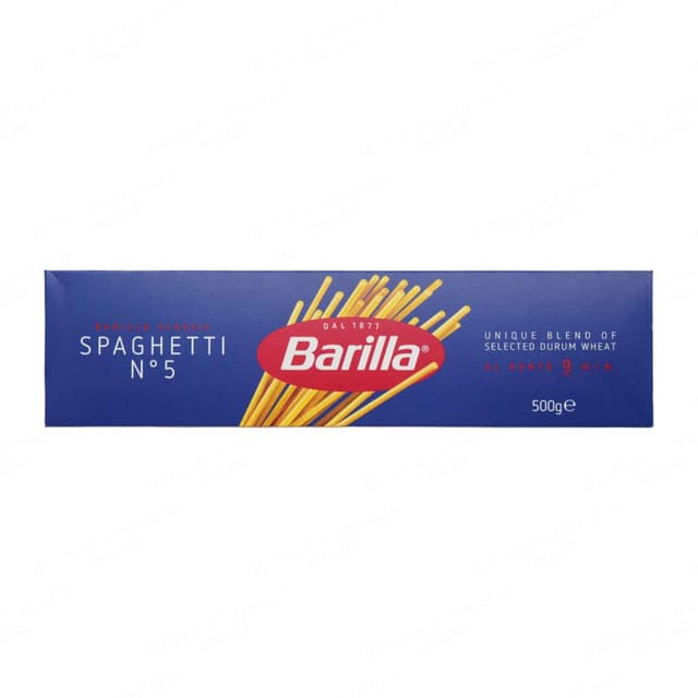 Barilla Spaghetti No.5 500g