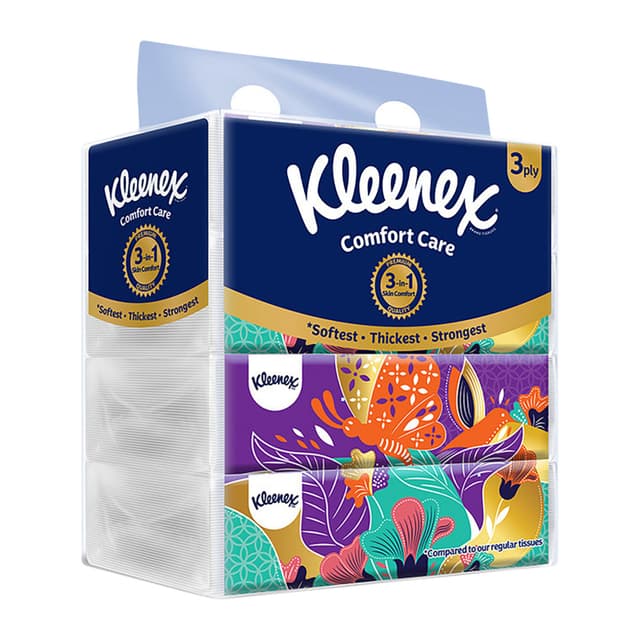 Kleenex 3 Ply Batik Tissue 4 x 100 sheet