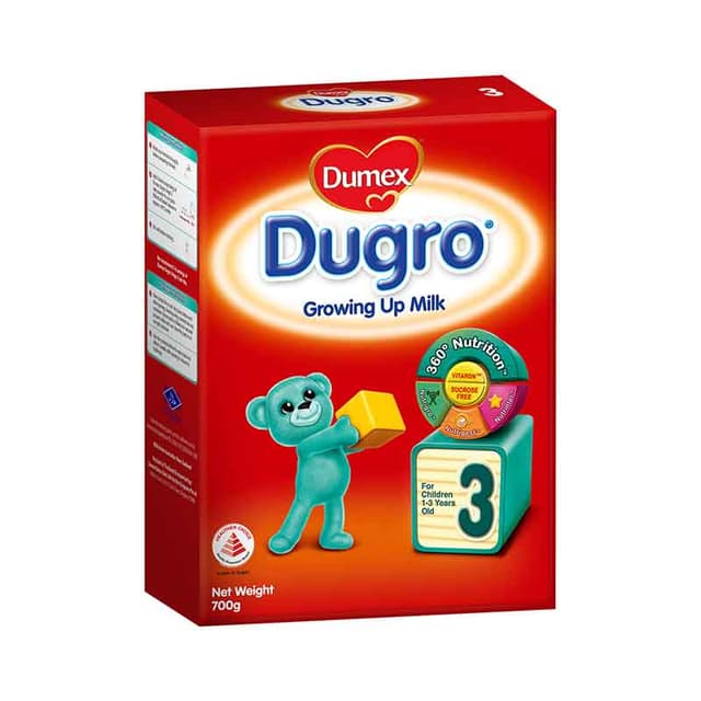 Dumex Dugro Stage 3 Growing Up Baby Milk Formula 700g