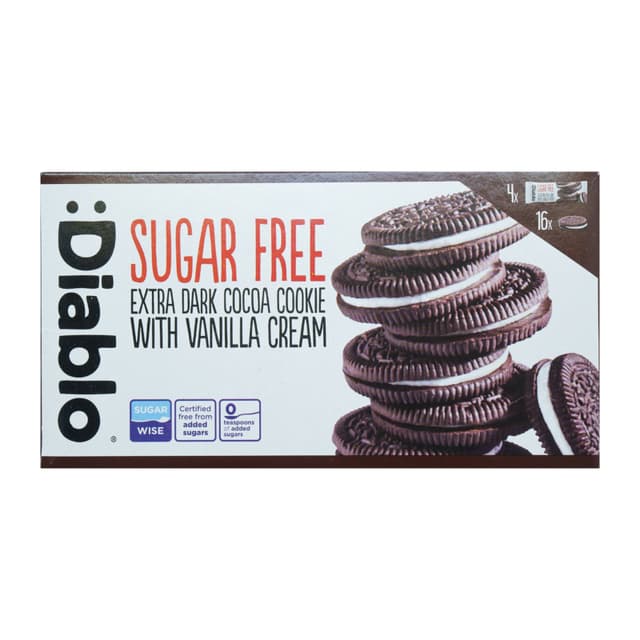 Diablo Extra Dark Cocoa With Vanilla Cream 176g