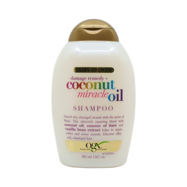 Ogx Coconut Miracle Oil Shampoo, 385ml .