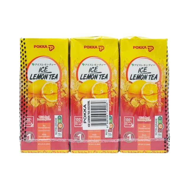 Pokka Ice Lemon Tea 6 x 250ml