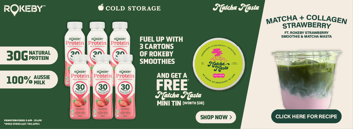 Rokeby Strawberry Protein Milk Smoothie 6 x 425ml (005167667)