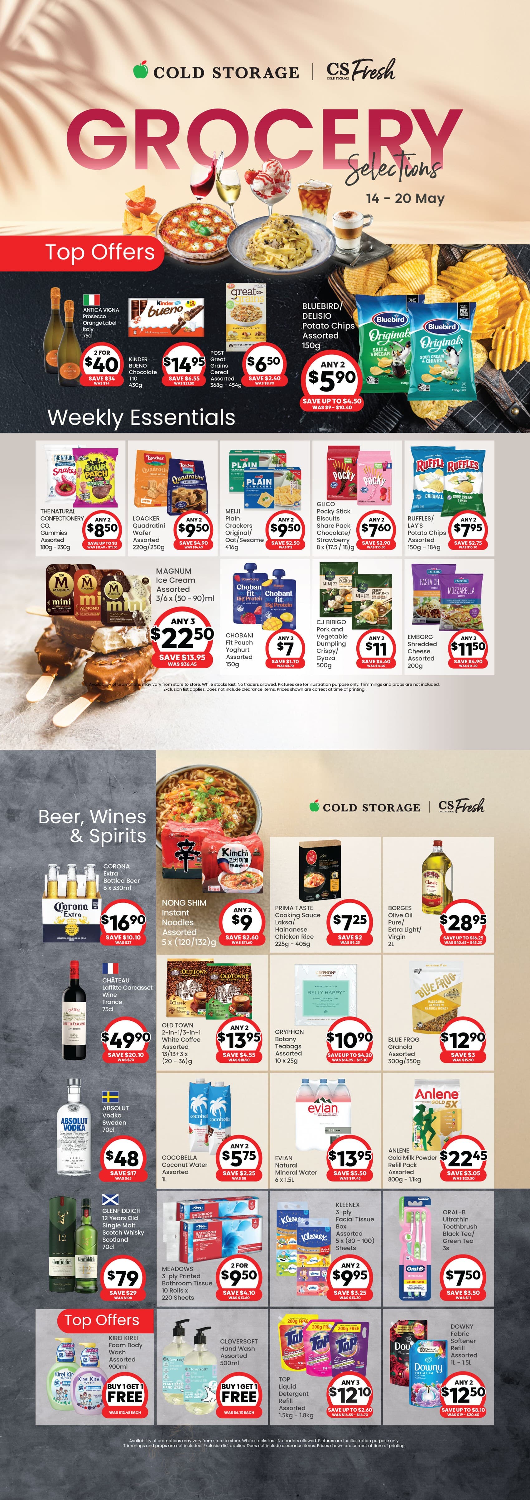 Grocery Selections (Till 20 May)