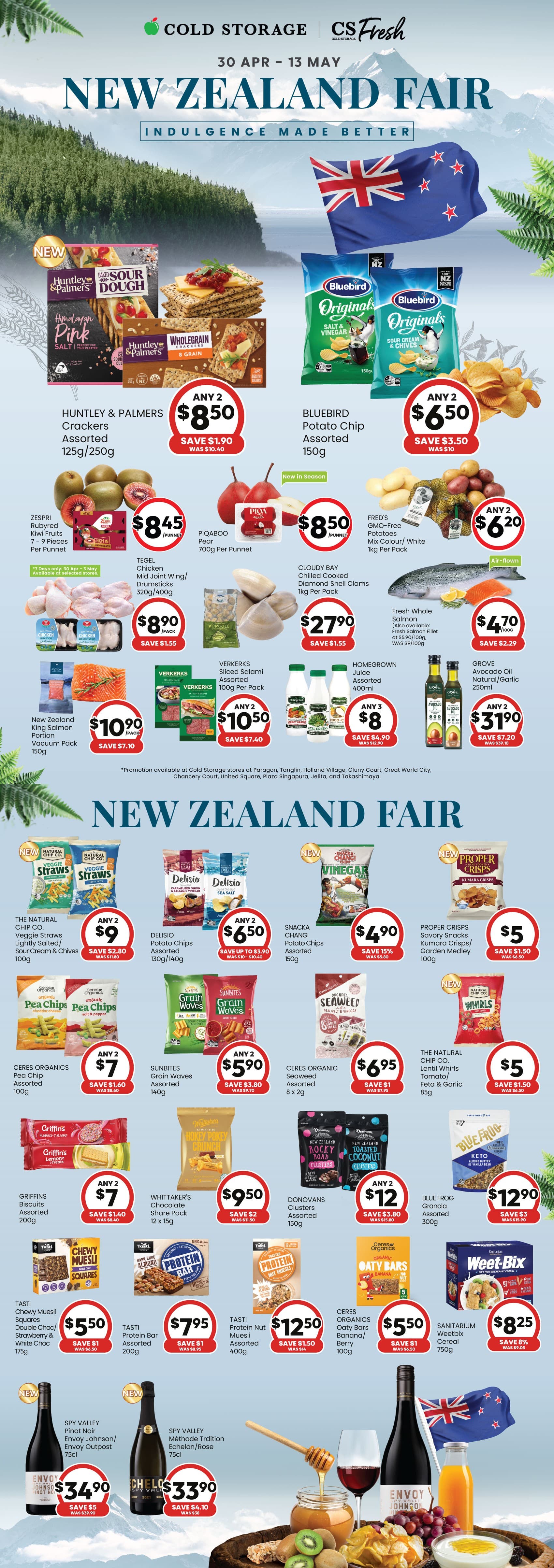 New Zealand Fair: Indulgence Made Better (Till 13 May)