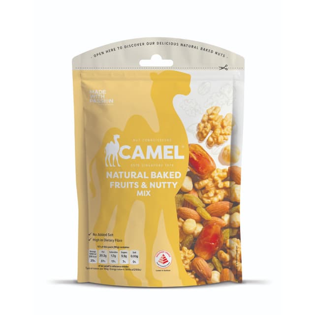 Camel Natural Baked Fruit & Nutty Mix, 150g