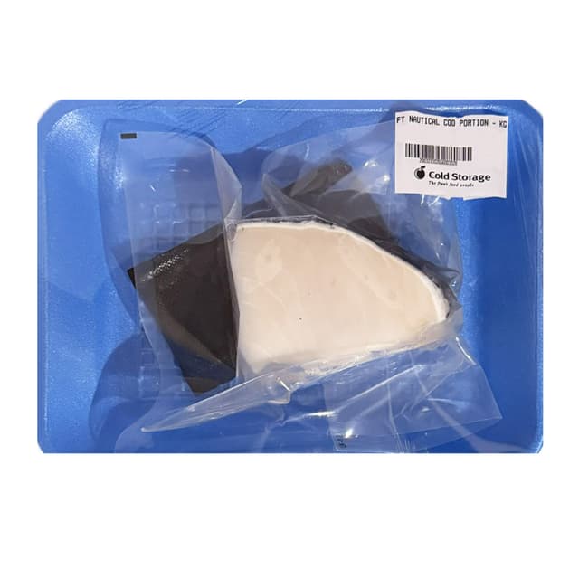 Frozen Thawed Nautical Cod Fish Portion 350g