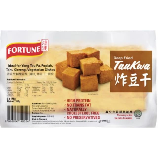 Fortune Deep Fried Tau Kwa 350g