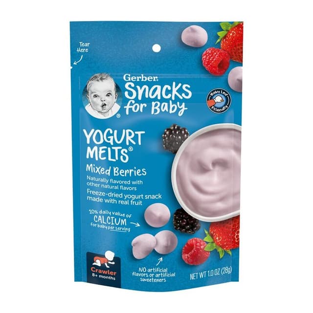 Gerber Graduates Yogurt Melts Mixed Berries - 28g