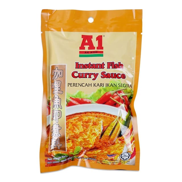 A1 Instant Fish Curry Sauce, 240g
