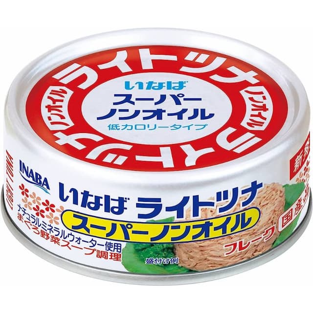Inaba Light Tuna Non Oil, 165g