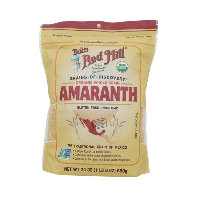 Bob's Red Mill Organic Amaranth Grain, 24 OZ