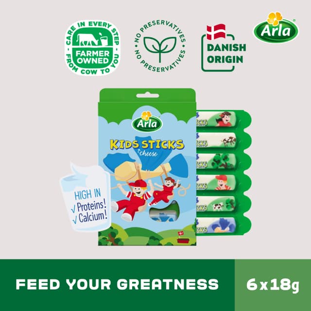 Arla Kids Sticks 108g