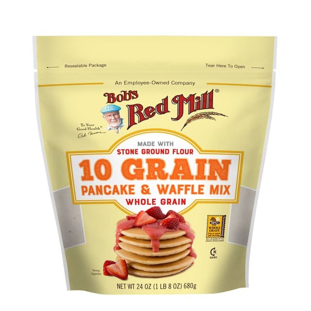 Bob's Red Mill 10 grain Pancake & Waffle, 24 OZ