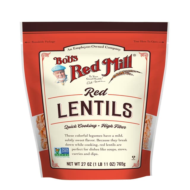 Bob's Red Mill Red Lentils 27oz