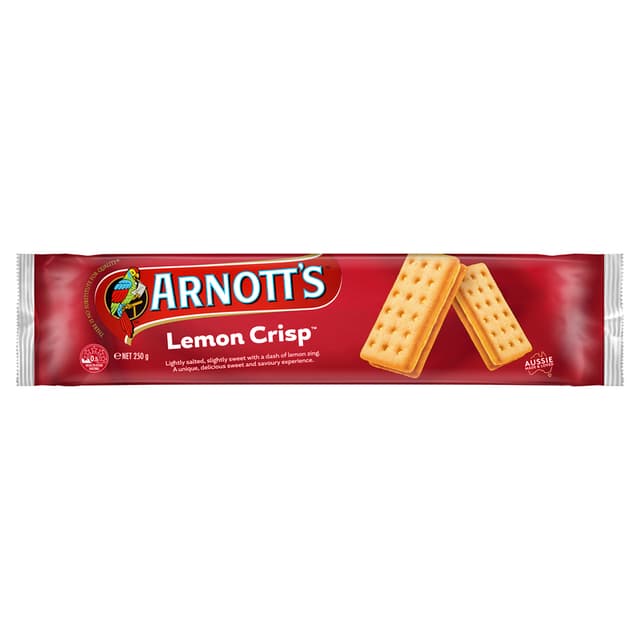 Arnott's Lemon Crisp Biscuits, 250g