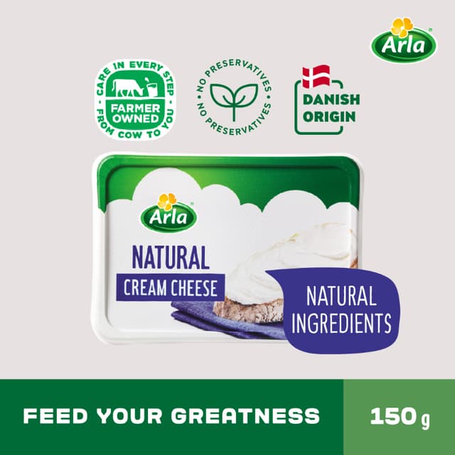 Arla Natural Cream Cheese, 150g