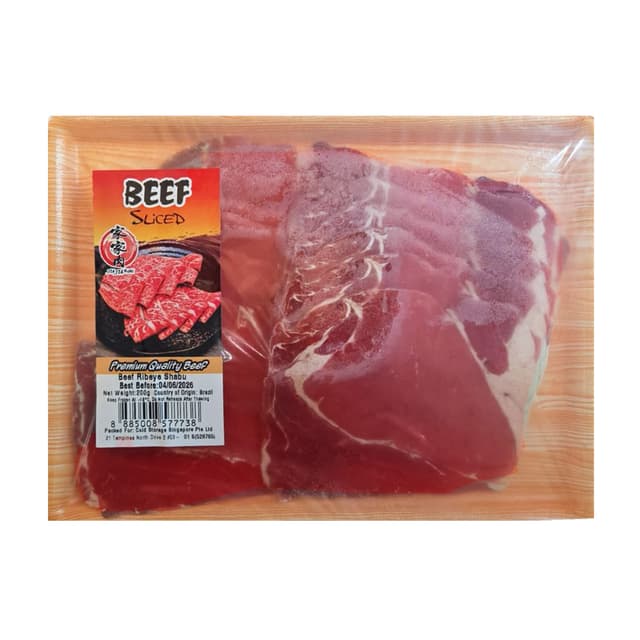 Beef Ribeye Shabu Shabu 200g