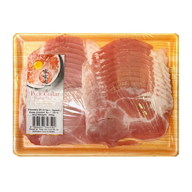 JJR Pork Collar Shabu Australia 300g